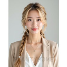 골든 블론드 밀크메이드 브레이드