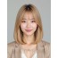 골든 블론드 턱선 스트레이트 단발