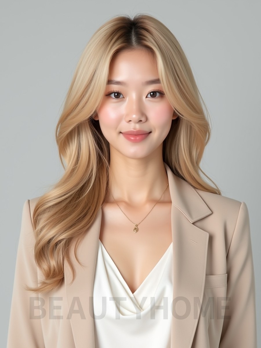골든 블론드 소프트 웨이브