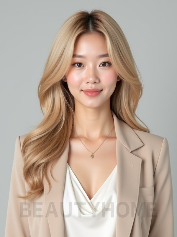 골든 블론드 소프트 웨이브