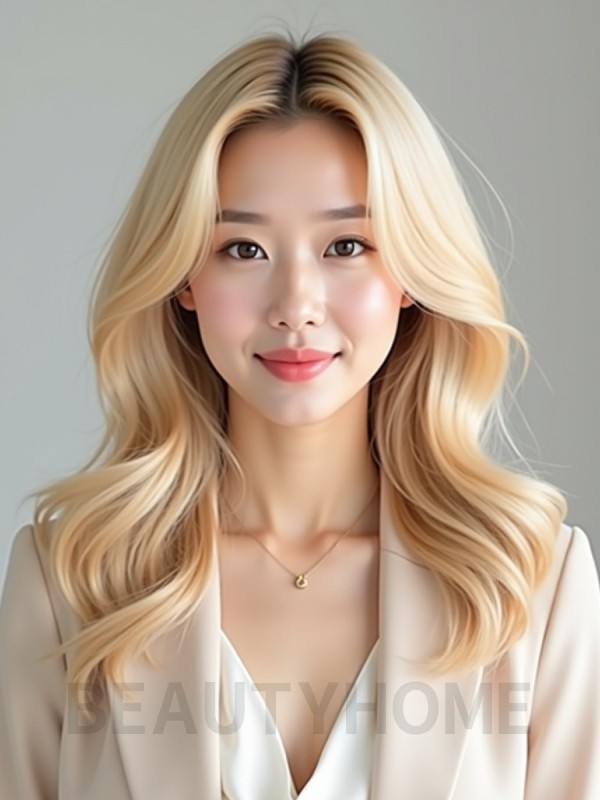 골든 블론드 80s 빅헤어