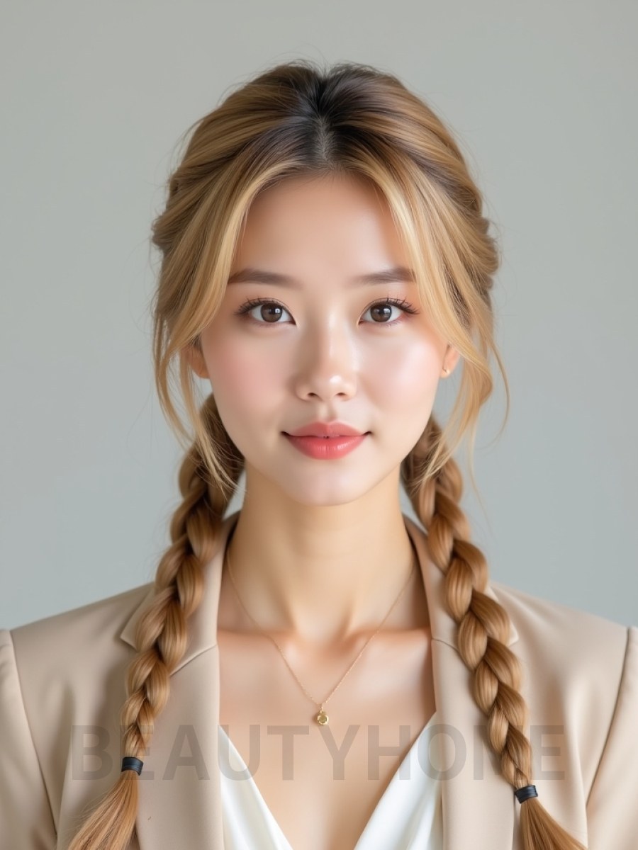 골든 블론드 복서 브레이드