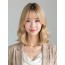 골든 블론드 턱밑 스트레이트 단발+뱅
