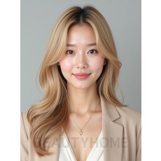 골든 블론드 슬라이드 컷