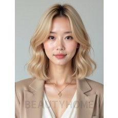골든 블론드 울프컷