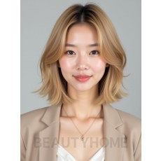 골든 블론드 마이크로 단발