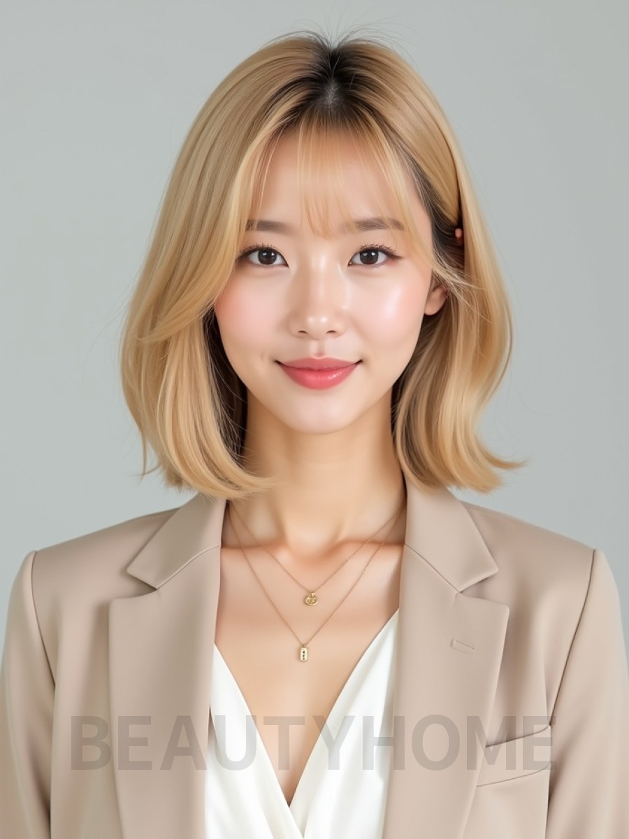 골든 블론드 클래식 단발