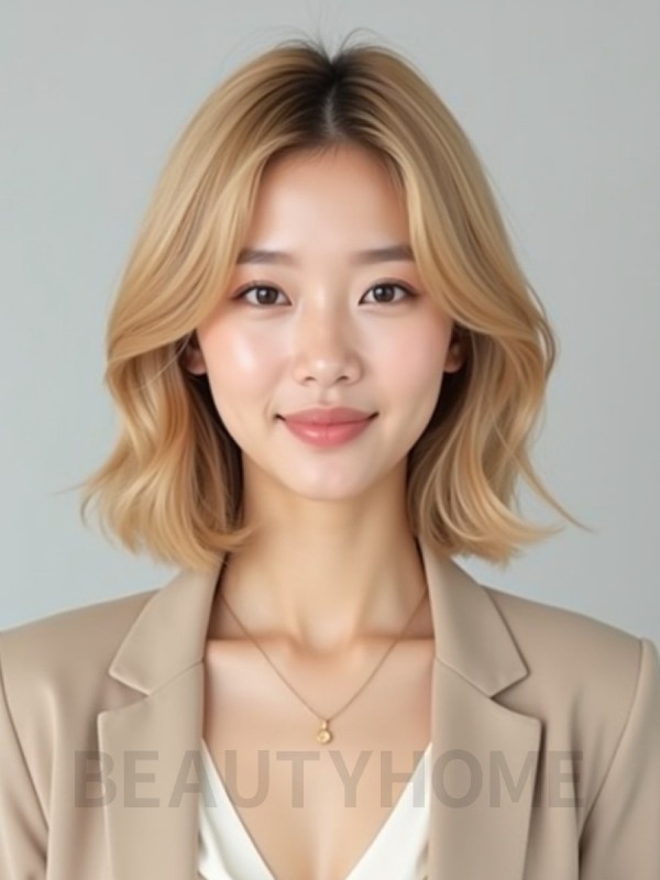 골든 블론드 60s 단발
