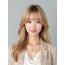 골든 블론드 사이드 뱅