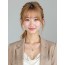골든 블론드 로우 포니테일