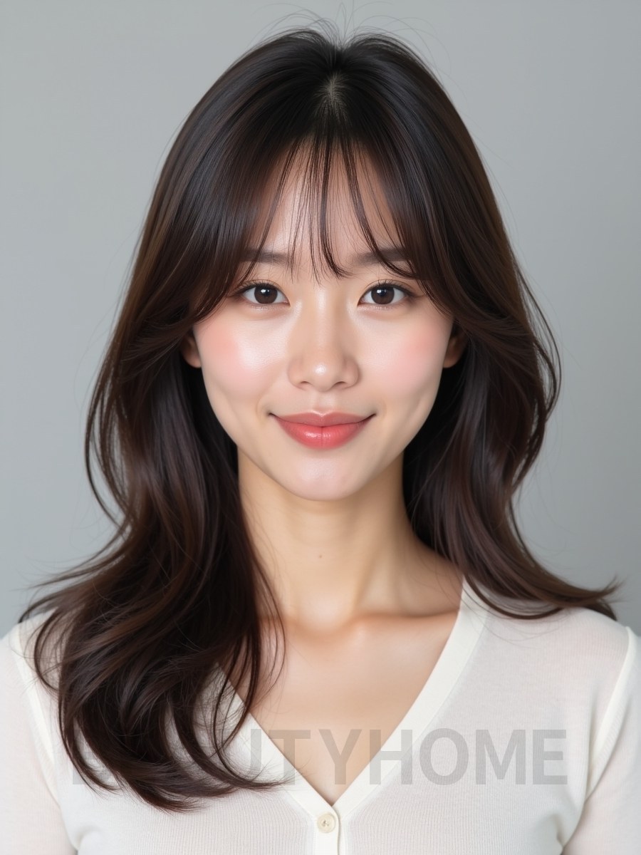 실버 그레이 클래식 단발