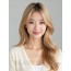 골든 블론드 긴 레이어+센터