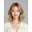 골든 블론드 어깨 스택 단발