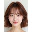 쇄골 웨이브 단발+풀뱅