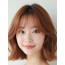 베이지 브라운 귀밑 텍스처 단발+풀뱅