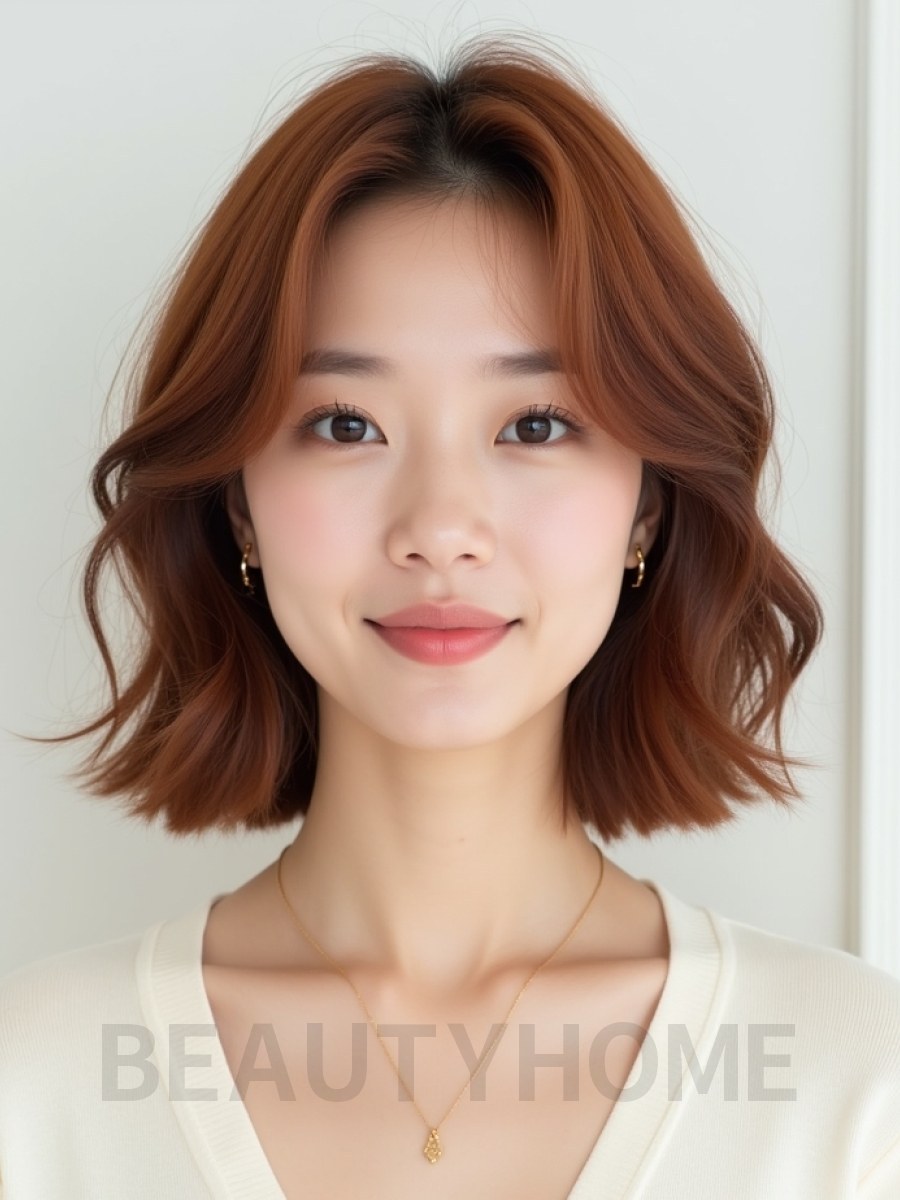 어깨 컬 단발