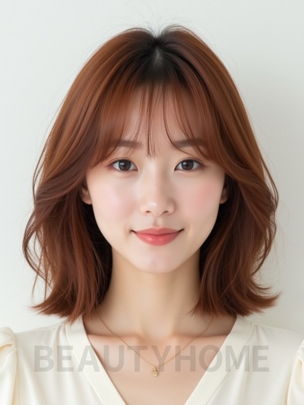 쇄골 텍스처 단발