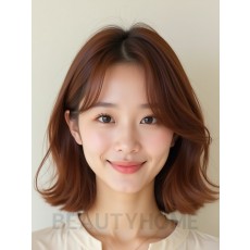 귀밑 인버티드 단발