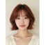 귀밑 블런트 단발+사이드뱅
