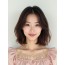초콜릿 브라운 턱밑 인버티드 단발