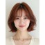 턱선 스택 단발+커튼뱅