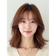 어깨 웨이브+사이드