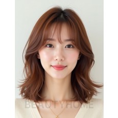어깨 웨이브+사이드