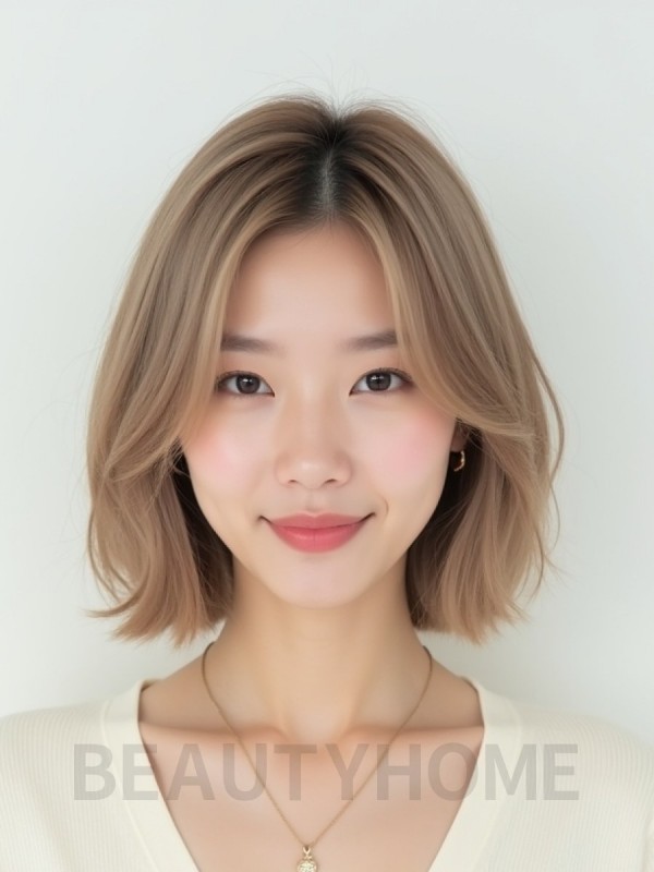 쇄골 스트레이트 단발