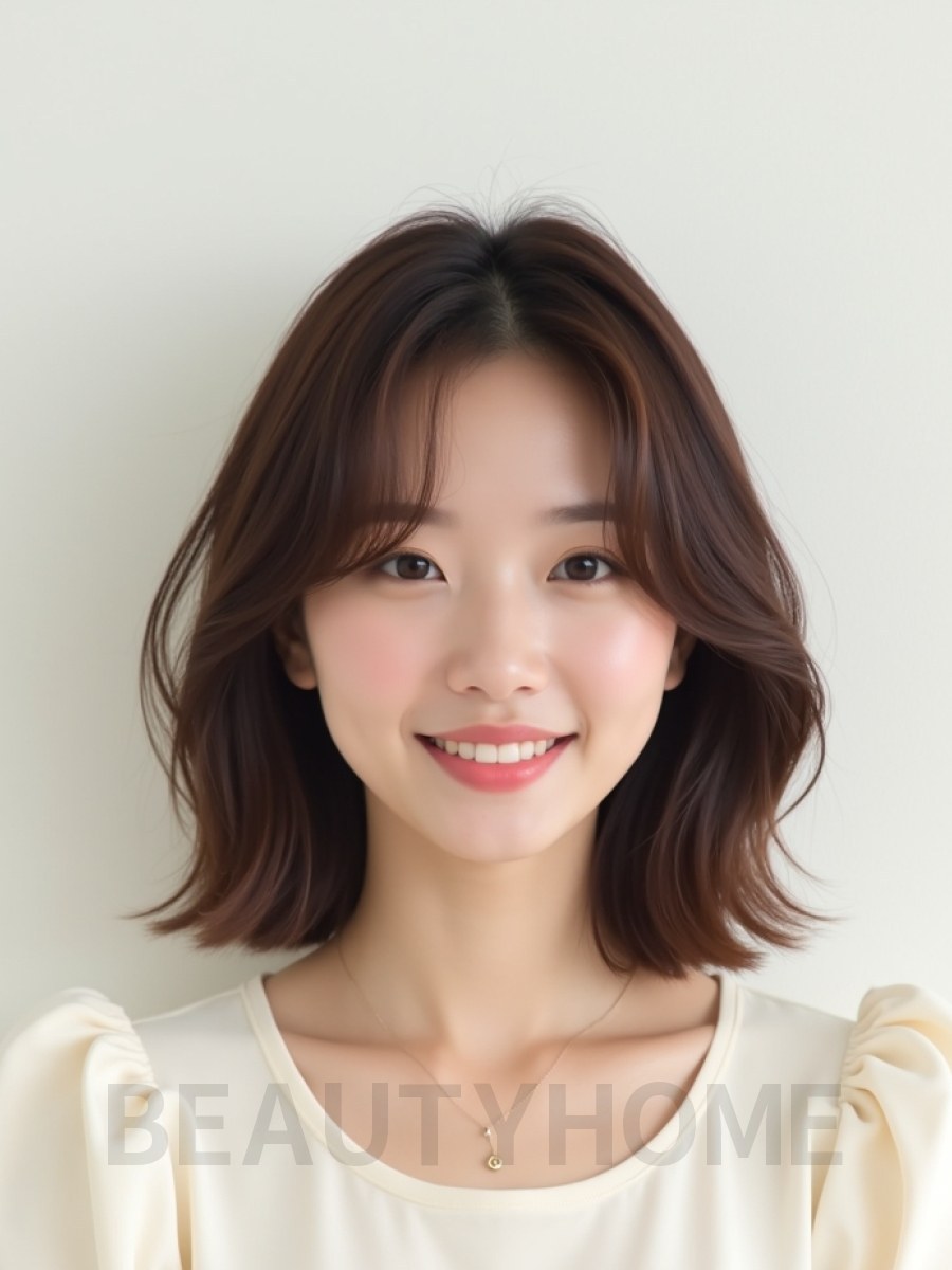쇄골 스택 단발