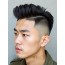 남성 블랙 투블럭