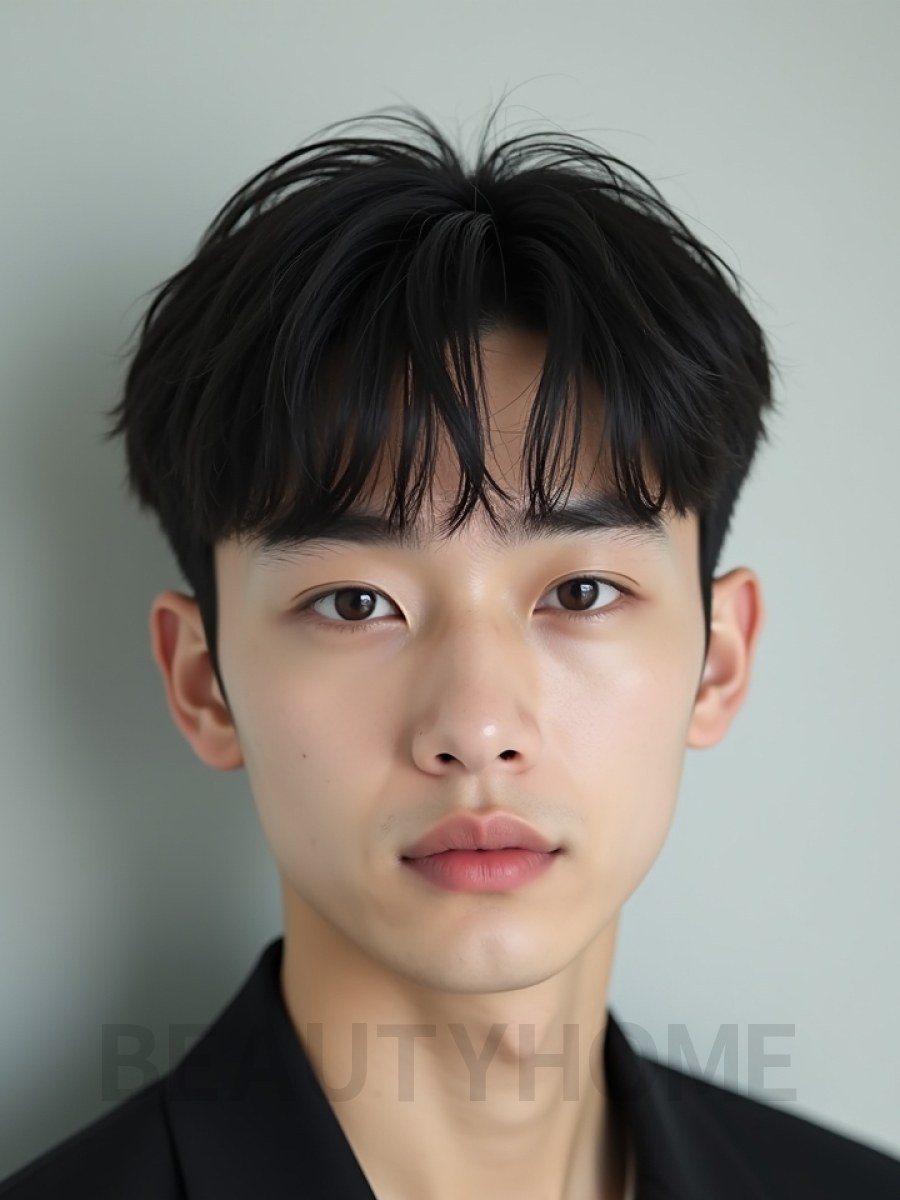 남성 블랙 엠자컷