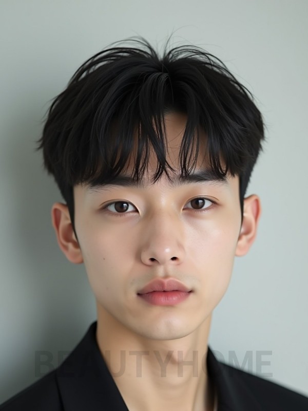 남성 블랙 엠자컷