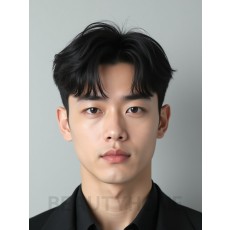남성 블랙 컷