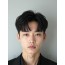 남성 블랙 투블럭