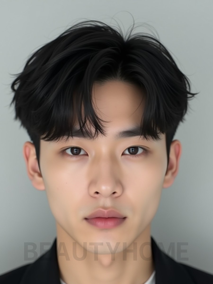남성 블랙 컷