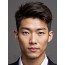 남성 브라운 투블럭