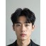 남성 블랙 투블럭