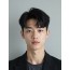 남성 블랙 투블럭