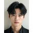 남성 블랙 오버컷