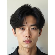 남성 블랙 컷