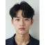 남성 블랙 펌