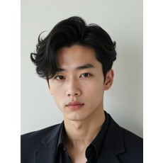 남성 블랙 애즈펌