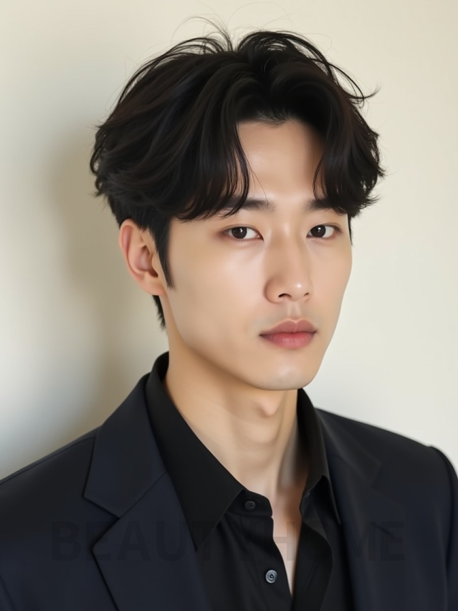 남성 블랙 애즈펌