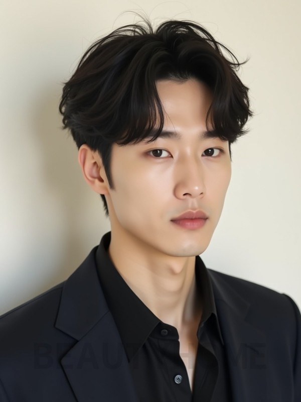 남성 블랙 애즈펌