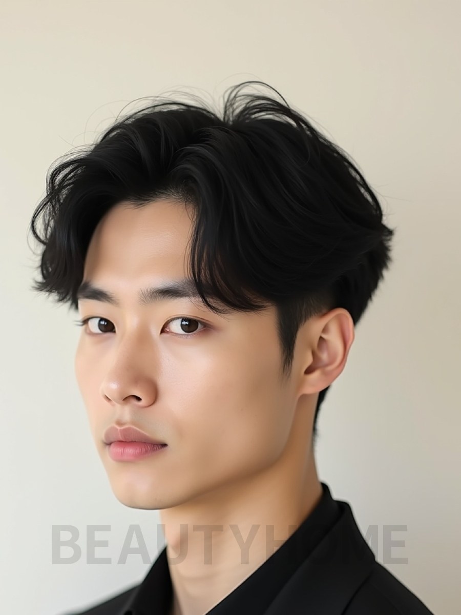 남성 블랙 애즈펌