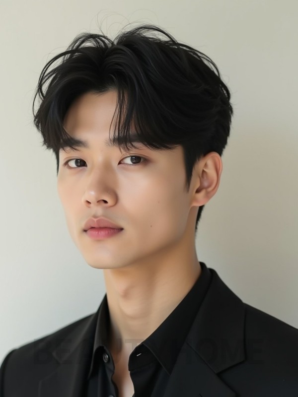 남성 블랙 애즈펌