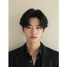 남성 블랙 애즈펌