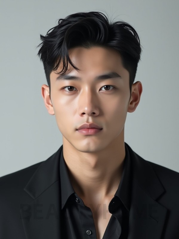 남성 블랙 애즈펌