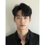 남성 블랙 투블럭
