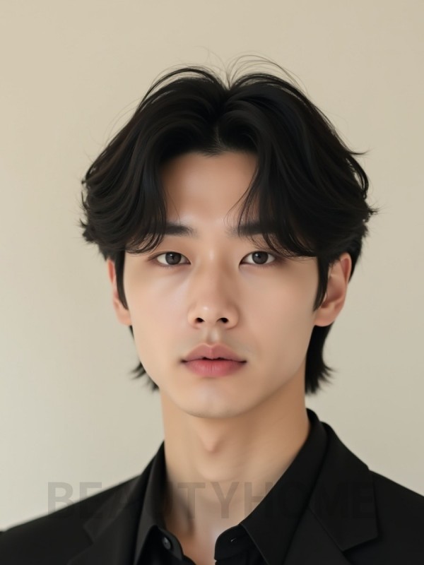 남성 블랙 애즈펌